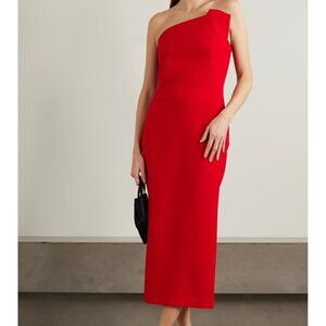 Roland Mouret Strapless crepe midi dress UK 12/US 8